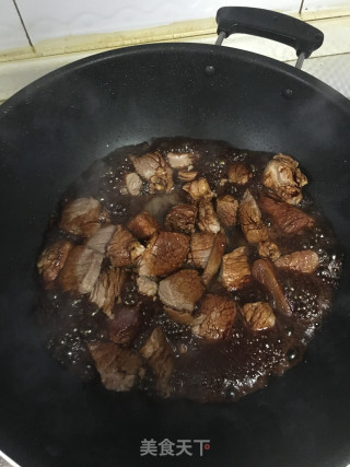 梅花肉烧鲍鱼的做法步骤：6