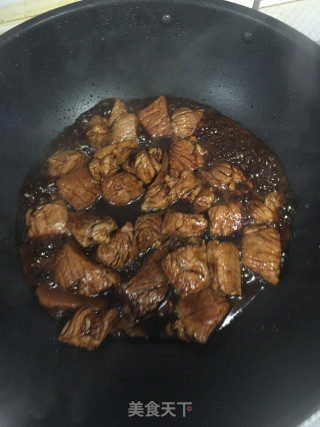 梅花肉烧鲍鱼的做法步骤：7