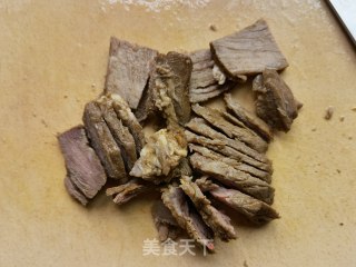 荷兰豆樱桃萝卜拌牛肉的做法步骤：8