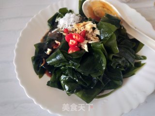 凉拌裙带菜的做法步骤：3