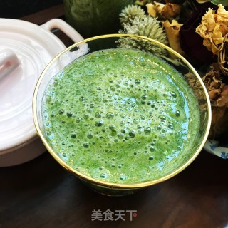 香蕉生菜汁的做法步骤：7