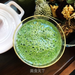 香蕉生菜汁的做法步骤：8