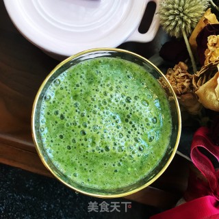 香蕉生菜汁的做法步骤：9