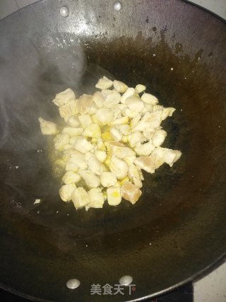 鱼香莲藕鸡丁的做法步骤：10