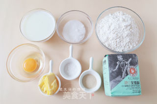 芝麻酱扭扭包的做法步骤：1
