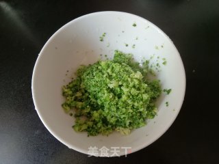 西蓝花蛋饼的做法步骤：2
