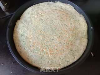 西蓝花蛋饼的做法步骤：9