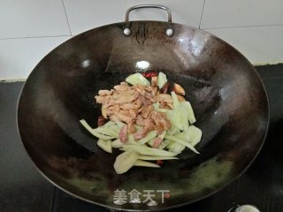 黄瓜香菇炒肉的做法步骤：8
