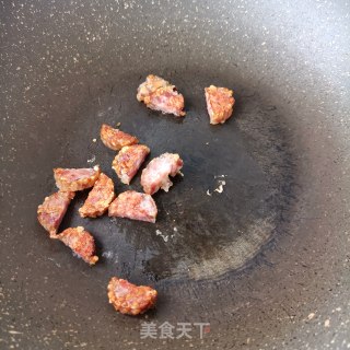 莴苣糯米肠沙拉的做法步骤：7