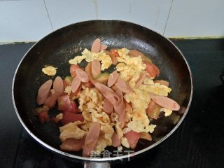 西红柿鸡蛋拌面的做法步骤：12