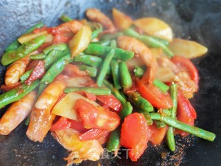 砂锅番茄土豆虾的做法步骤：12