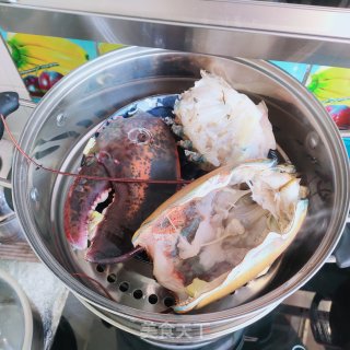 清蒸大龙虾的做法步骤：7