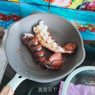黄酒烧龙虾尾的做法步骤：7