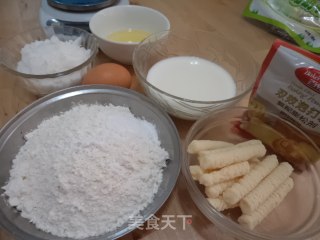 奶干蛋糕的做法步骤：1