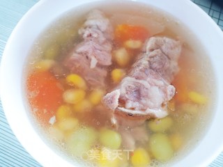 胡萝卜棒骨汤的做法步骤：11