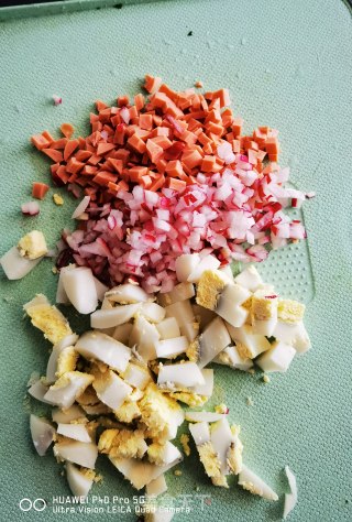 青麦仁沙拉的做法步骤：6