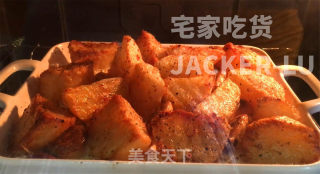 超香脆黄油烤薯角，奶香味十足，外壳酥脆，内里绵软有层次！的做法步骤：16