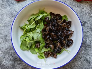荆芥拌木耳的做法步骤：6