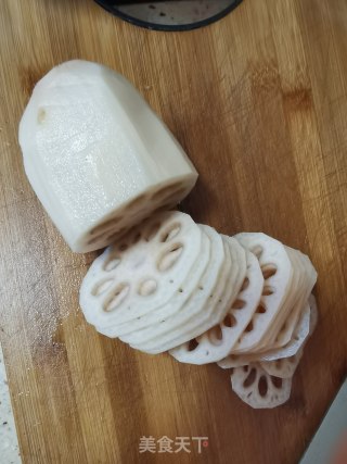 凉拌酸辣藕片的做法步骤：6