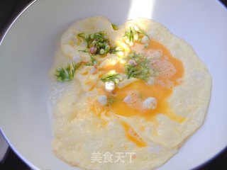 茉莉花炒鸡蛋的做法步骤：4