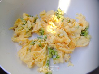 茉莉花炒鸡蛋的做法步骤：5