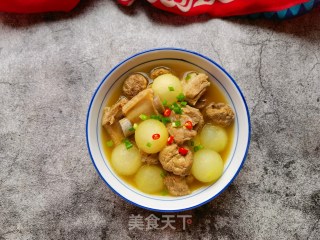 冬瓜白菌排骨汤的做法步骤：18
