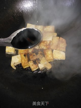 油煎碎皮豆腐的做法步骤：5