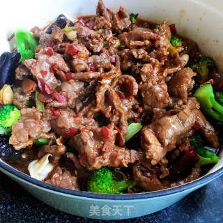 家常水煮牛肉的做法步骤：11