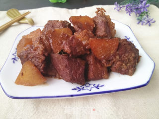 牛肉炖萝卜的做法步骤：9