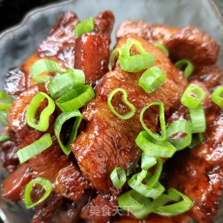 酸萝卜胡萝卜烧肉的做法步骤：18