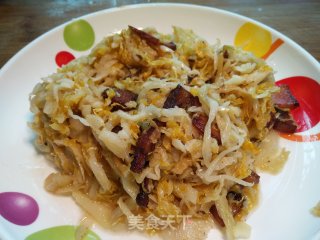 东北菜―酸菜炒肉的做法步骤：9