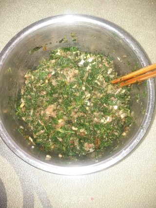 野菜猪肉馅煎饺的做法步骤：11