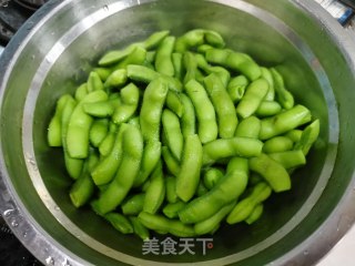 凉拌毛豆的做法步骤：3