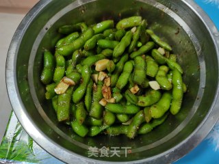 凉拌毛豆的做法步骤：6