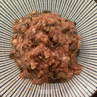 鹿茸菇蒸肉饼的做法步骤：6