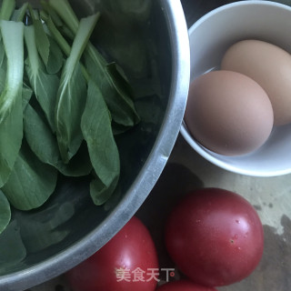 茄汁鸡蛋刀削面的做法步骤：2