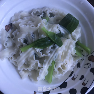 茄汁鸡蛋刀削面的做法步骤：8