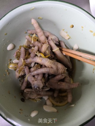 柠檬野山椒鸡爪的做法步骤：9