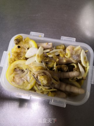 柠檬野山椒鸡爪的做法步骤：10