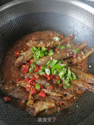 香辣黄花鱼的做法步骤：7