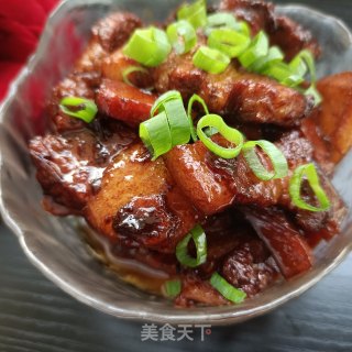 萝卜烧肉粉的做法步骤：7