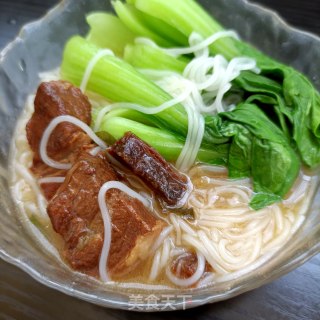 萝卜烧肉粉的做法步骤：11