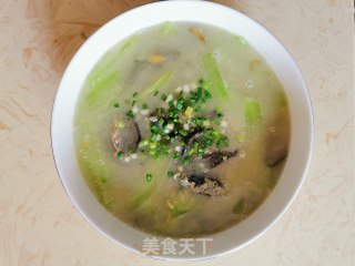 皮蛋黄瓜汤的做法步骤：8