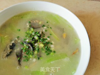 皮蛋黄瓜汤的做法步骤：9