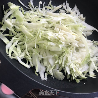 茶油炒包菜的做法步骤：5