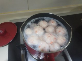 滑蛋虾球的做法步骤：5