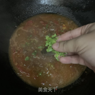 番茄牛肉拌面的做法步骤：10