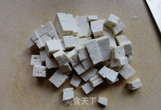 炝拌豆腐的做法步骤：1