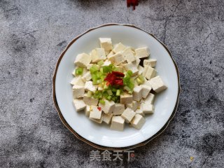 炝拌豆腐的做法步骤：6