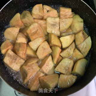 糕烧番薯的做法步骤：5